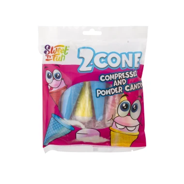 2Cone Zmrzlinky s kyselým práškem 72 g
