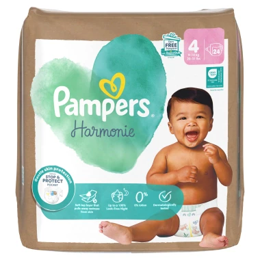 Pampers Harmonie, vel. 4, 24 ks