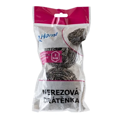 Q-Home Drátěnka nerezová 2 ks