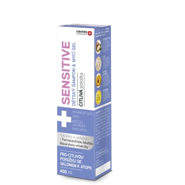 Cemio SENSITIVE dětský šampon a mycí gel 400 ml