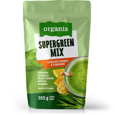 Organis Supergreen mix 30 dávek, 165 g
