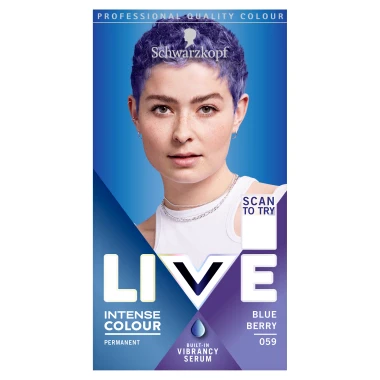 Schwarzkopf Live Intense Colour barva na vlasy 059 borůvka