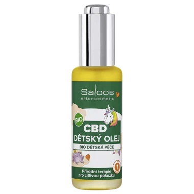 Saloos BIO CBD dětský olej 50 ml