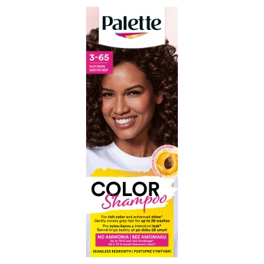 Palette Color Shampoo barva na vlasy sametově hnědý 3-65