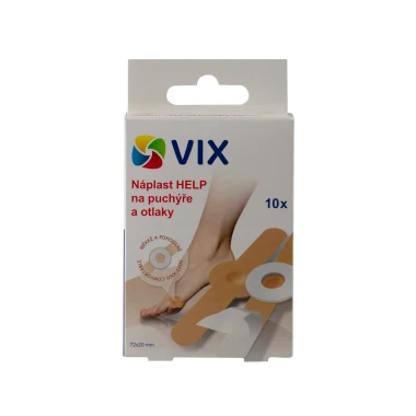 VIX Náplast HELP na puchýře 10 ks