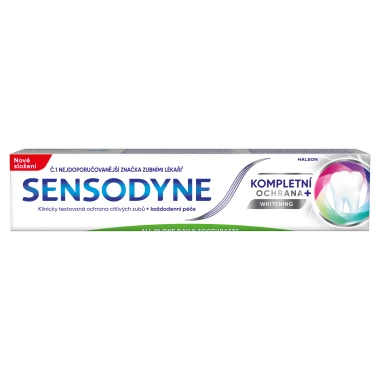 Sensodyne Kompletní ochrana + Whitening zubní pasta s fluoridem 75 ml