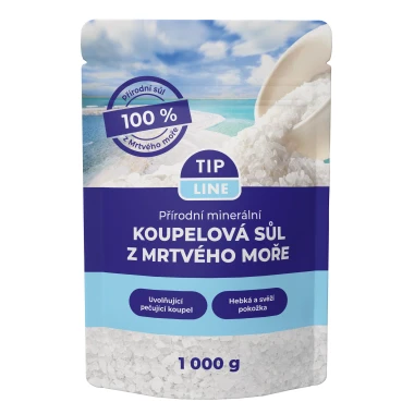 Tip Line Koupelová sůl z Mrtvého moře 1 kg
