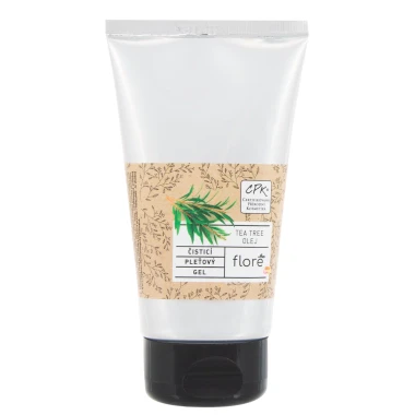 Floré  čisticí pleťový gel tea tree olej 150 ml