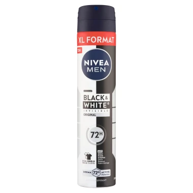 Nivea Men Black & White Invisible Original Sprej antiperspirant 200ml