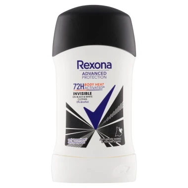 Rexona stick Invisible Black & White tuhý antiperspirant 50 ml