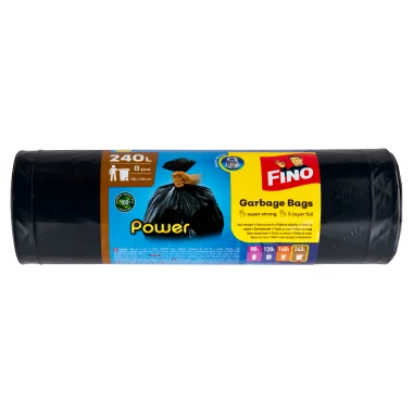 Fino Power pytle na odpadky 240l 8 ks