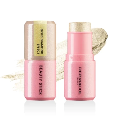 Dermacol Beauty Stick Rozjasňovač v tyčince 2 GOLD DIAMOND 7 g