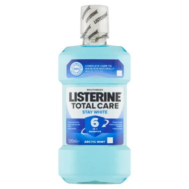 Listerine Total Care Stay White Bělicí ústní voda 500 ml
