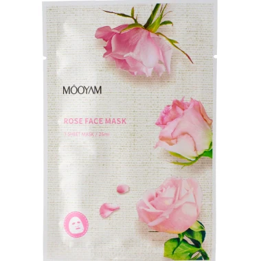 Mooyam pleťová maska s růží 25 ml