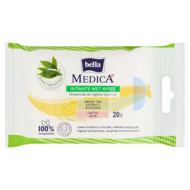 Bella Medica intimní vlhčené ubrousky 20 ks