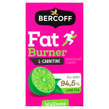 Bercoff Wellness Spalovač tuků Pu-Erh s L-Carnitinem 15 ks