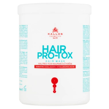 Kallos KJMN Hair Pro-Tox maska na vlasy s keratinem kolagenem a kyselinou hyaluronovou 1000ml