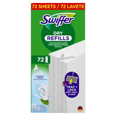 Swiffer Sweeper Dry Náhradní prachovky na podlahu 72 ks