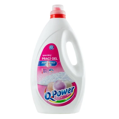 Q-Power Speciální prací gel na vlnu a jemné prádlo 72 PD