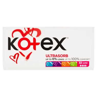 Kotex UltraSorb Super Tampony 32 ks