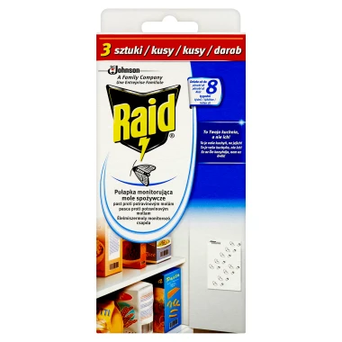 Raid Past proti potravinovým molům 3 ks