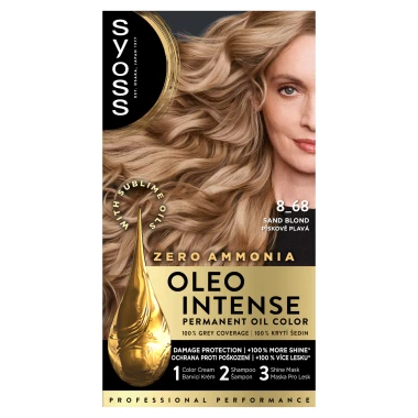 Syoss Oleo Intense Barva na vlasy pískově plavá 8_68