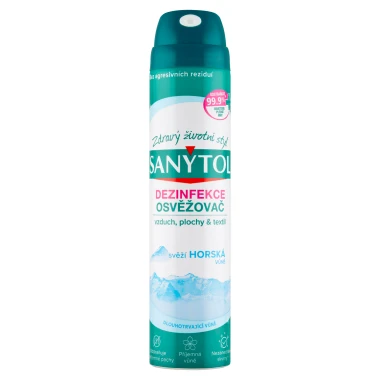 Sanytol Dezinfekce Osvěžovač svěží horská vůně 300 ml