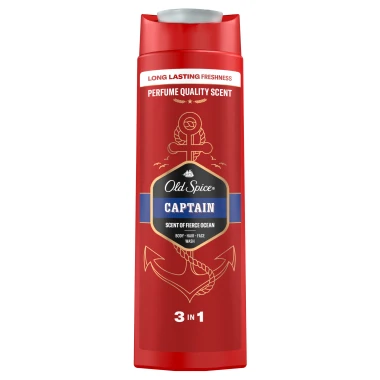 Old Spice Captain Sprchový Gel 3 v 1 400 ml