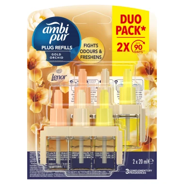 Ambi Pur 3Volution Gold Orchid Náhradní náplň do osvěžovače vzduchu 40 ml