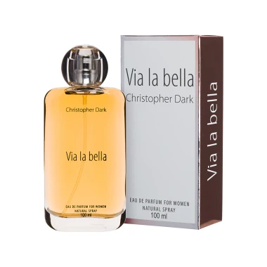 Christopher Dark Via La Bella Parfémovaná Voda Pro Ženy 100ml