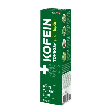 Cemio KOFEIN tonikum proti lupům 250 ml