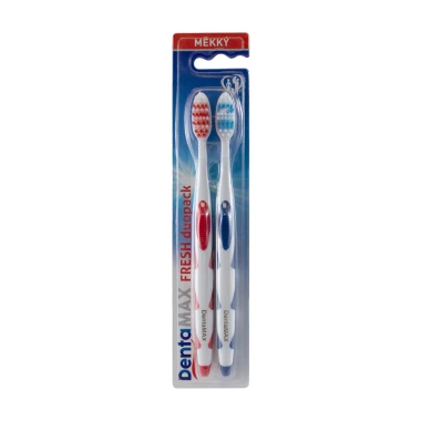 DentaMax Fresh duopack Zubní kartáček měkký - mix variant