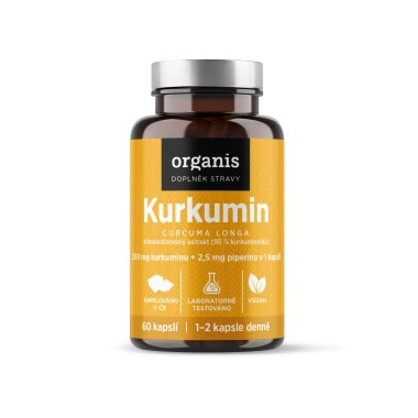 Organis Kurkumin 60 kapslí