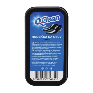 Q-Clean Houbička na obuv černá