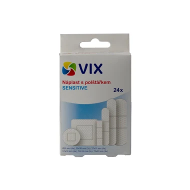 VIX Náplast Sensitive Strips 24 ks
