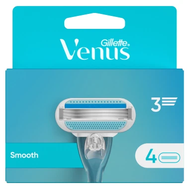 Gillette Venus Smooth Náhradní břity 4 ks