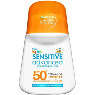 Garnier Ambre Solaire Kids Sensitive Advanced Roll-on SPF 50+, 50 ml
