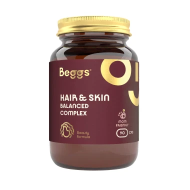 Beggs Hair & Skin Balanced 90 kapslí