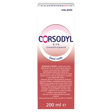 Corsodyl ústní voda 200ml