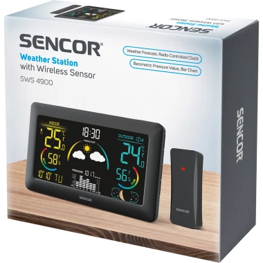 Sencor SWS 4900 meteostanice s bezdrátovým snímačem