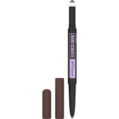 Maybelline New York Tužka a pudr na obočí Express Brow Satin Duo 04 Dark Brown
