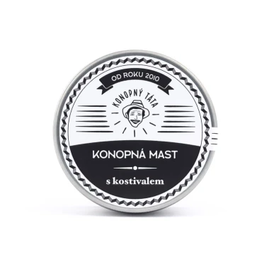 Konopný Táta Konopná mast s kostivalem 80 ml