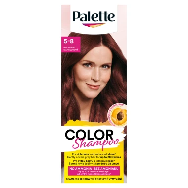 Palette Color Shampoo barva na vlasy mahagonový 5-8