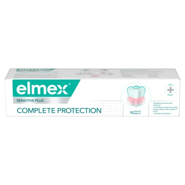 elmex® Sensitive Plus Complete Protection zubní pasta pro kompletní ochranu zubů 75 ml