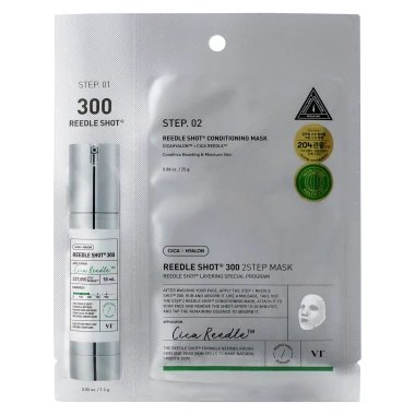 VT Cosmetics Reedle Shot 300 2-step Mask Pleťová maska 1,5 g + 25 g
