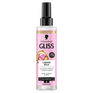 Schwarzkopf Gliss Liquid Silk expresní regenerační kondicionér 200ml