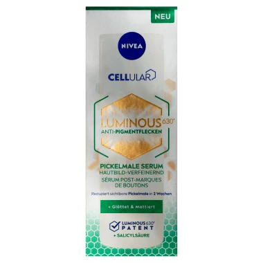 Nivea Cellular Luminous630 Sérum proti pigmentovým skvrnám po akné 30ml