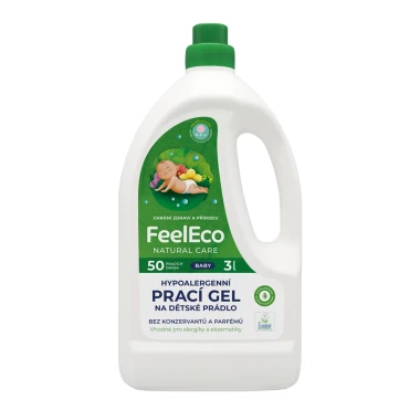 FeelEco Hypoalergenní prací gel Baby 50 PD