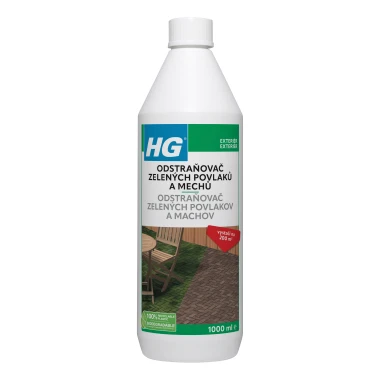 HG Odstraňovač zelených povlaků a mechů 1 l
