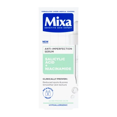 MIXA sérum proti nedokonalostem Niacinamide, 30ml
